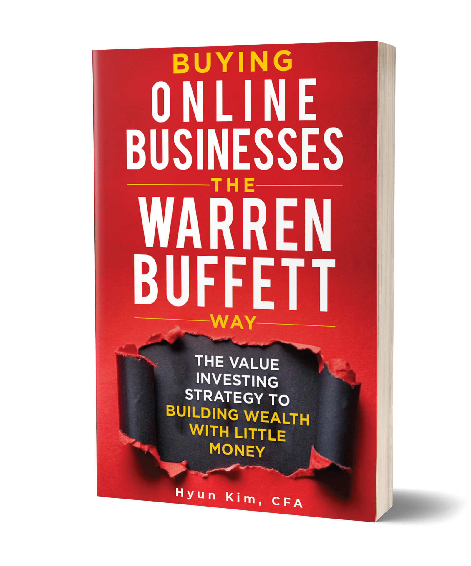 3D Book Cover Buying Online Businesses The Warren Buffett Way